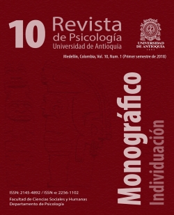 Portada Individ Rev Psicol UniAntioquia